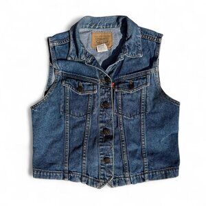 Levi’s Dark Wash Denim Vest